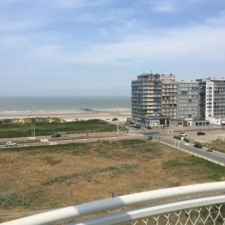 アパート Beachstudio Westende With Sea View *
