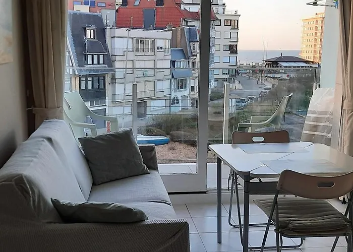 דירה Beachstudio Westende With Sea View *